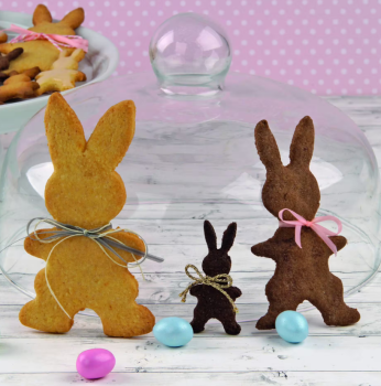 Dr.Oetker Hasen Ausstecher Set 3-teilig – süße Osterkekse für die ganze Familie