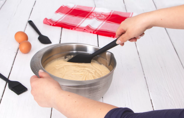 Städter Teigschaber - 27,5 cm / 5,4 cm – extra breit für sauberes und effizientes Arbeiten