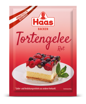 Haas Tortengelee rot 3x11g