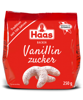 Haas Vanillezucker Beutel 250g