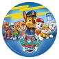 Preview: Dekora PAW PATROL Tortenaufleger Oblate rund 20cm