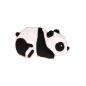Preview: Städter Präge-Ausstecher Geo Panda edelstahl 7,5cm