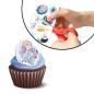 Preview: Dekora FROZEN 2 Oblaten Cupcake Aufleger zuckerfrei