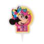 Preview: Dekora Minnie Mouse 2D Geburtstagskerze 7,5cm