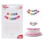 Preview: Dekora Happy Birthday Kuchen Topper