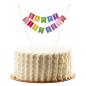 Preview: Dekora Happy Birthday Kuchen Topper