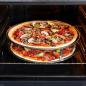 Preview: Zenker Pizzablech - Set mit Pizzaroller - 32cm, 3-teilig