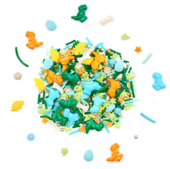 Preview: PME XL Out the Box Sprinkle Mix - Dinosaur 250g