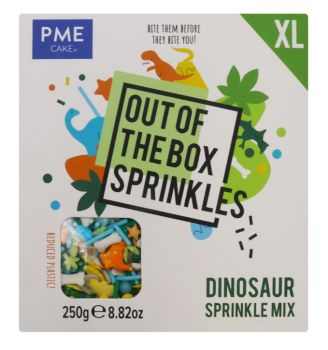 PME XL Out the Box Sprinkle Mix - Dinosaur 250g