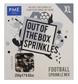 PME XL Out the Box Sprinkle Mix - Fußball 250g