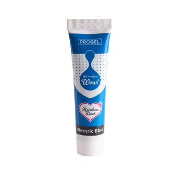 Rainbow Dust ProGel Lebensmittelfarbe Electric Blue – Hochkonzentriert 25g