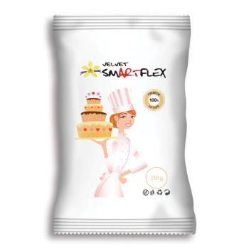 SmartFlex Fondant Weiß Velvet Vanille – Premium Rollfondant 250g