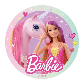 Dekora BARBIE Tortenaufleger Oblate 20cm