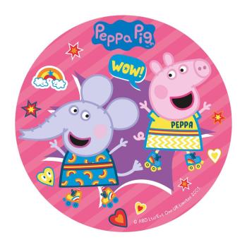 Dekora PEPPA PIG Torternaufleger Oblate rund 20cm