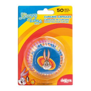 Preview: Dekora Muffins Backformen LOONEY TUNES 5cm / 50 Stück
