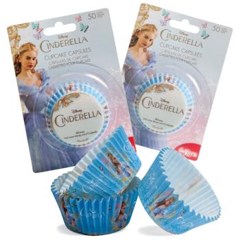 Dekora Muffins Papierbackformen 50 Stück - CINDERELLA