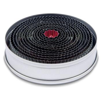 Preview: Städter Ausstecher Ringe / Kreise gewellt - Set 14-teilig