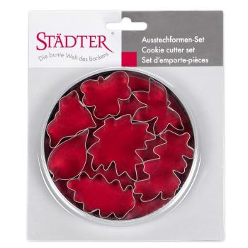 Städter Ausstecher Blätter - Set 7-teilig