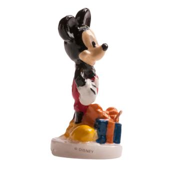 Preview: Dekora MICKEY MOUSE Geburtstagskerze 8cm