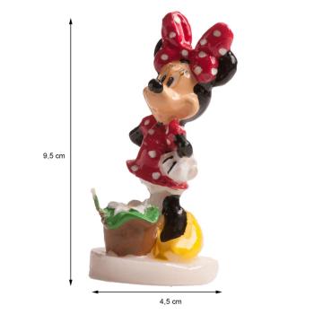 Dekora MINNIE MOUSE Geburtstagskerze 8cm