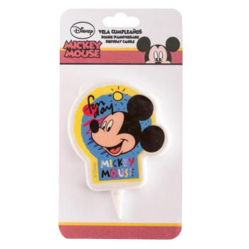 Dekora Mickey Mouse 2D Geburtstagskerze 7,5cm