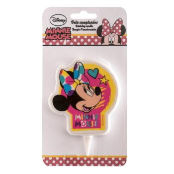 Preview: Dekora Minnie Mouse 2D Geburtstagskerze 7,5cm