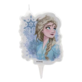 Dekora Frozen 2 Elsa 2D Geburtstagskerze 7,5cm