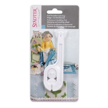 Preview: Städter Modellierwerkzeug - Präge- und Markierrad - 11,5cm