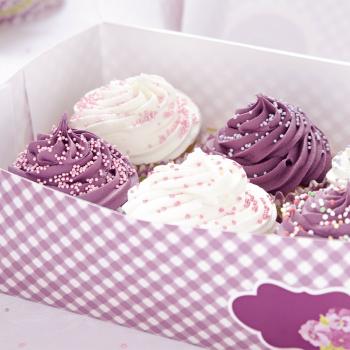 Preview: Städter 6er Muffinbox - 24x16,5x7,5 cm, Sweets - 6er