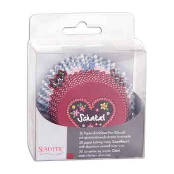 Preview: Städter Papierbackform "Schatzl" - 50 Stück