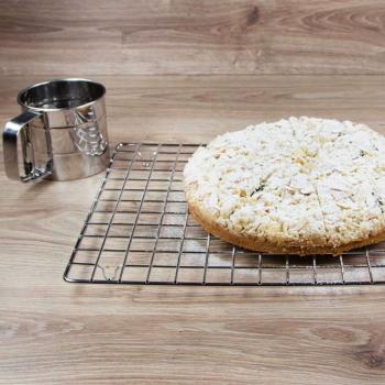 Preview: Städter Tortengitter / Kühlgitter rechteckig mit Füßen 45x32