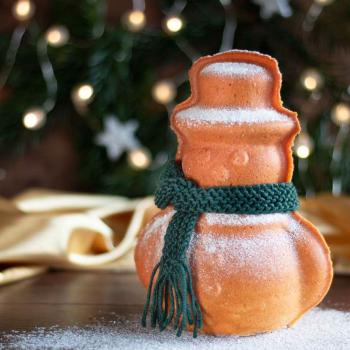 Preview: Städter We-Love-Baking 3D Schneemann - 19 x 21 x 12 cm