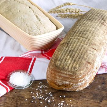 Preview: Städter Gärkorb Rechteck - 38,5 x 13,5 cm - 1.750 g