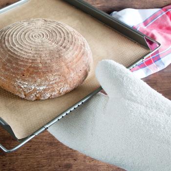 Preview: Städter Backhandschuh 42 x 21 cm natur