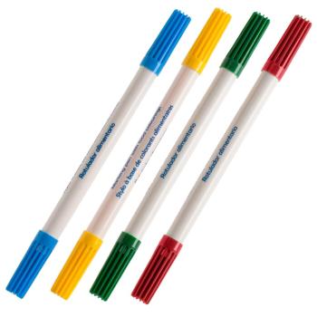 Preview: Dekora Lebensmittelfarbstifte rot, blau, grün, gelb