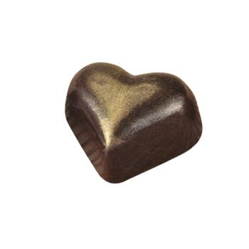Dekora Polycarbonat Form Herz - für Schokolade 34,7x22mm