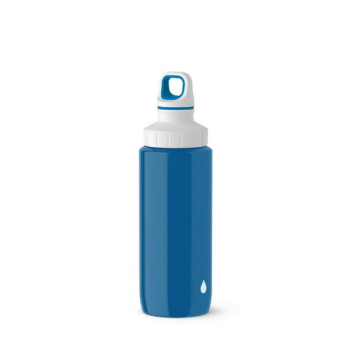 EMSA Drink2Go LIGHT STEEL Trinkflasche blau 0,6l
