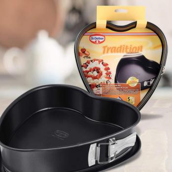 Dr.Oetker Herz Springform mit Auslaufschutzboden 25cm