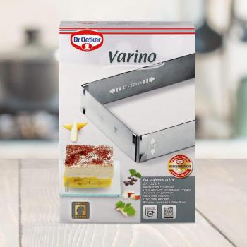 Preview: Dr.Oetker Backrahmen eckig, verstellbar, 27-52cm breit