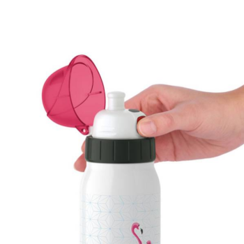 EMSA Drink2Go ISO2GO Kindertrinkflasche Flamingo 0,5l