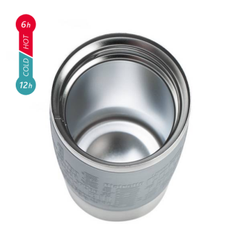 Preview: EMSA TRAVEL MUG Classic Grande Thermobecher pfeffergrau 0,5l
