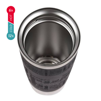 EMSA TRAVEL MUG Classic Grande Thermobecher schwarz 0,5l