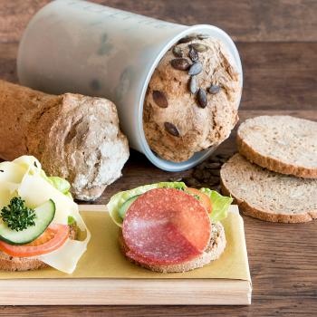 Preview: Städter Messbecher - Transparent/Silikon 500ml 10cm/H12,5 cm