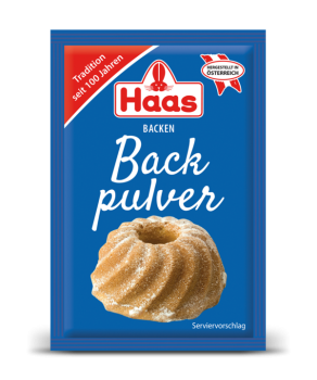 Haas Backpulver 3x16g Beutel