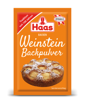 Haas Weinstein-Backpulver 3x16g