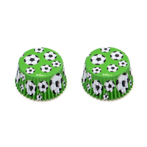 Decora Fußball Muffinformen 36 Stück - 50x32mm
