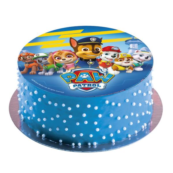 Dekora PAW PATROL Tortenaufleger Oblate rund 20cm