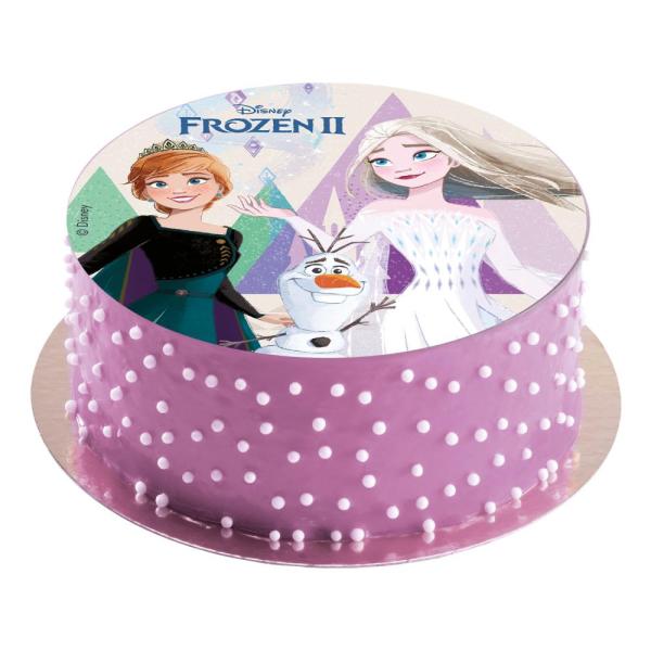 Dekora FROZEN 2 Tortenaufleger Oblate rund 20cm