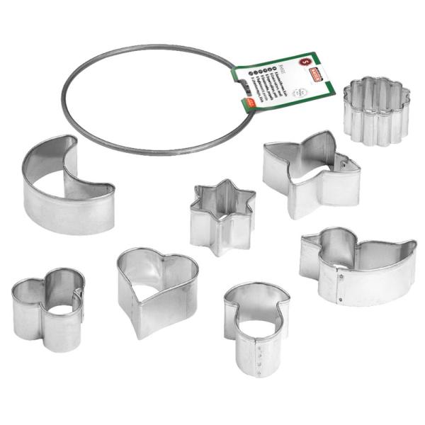 Kaiser Ausstecher Ring-Set klein 4cm XMAS