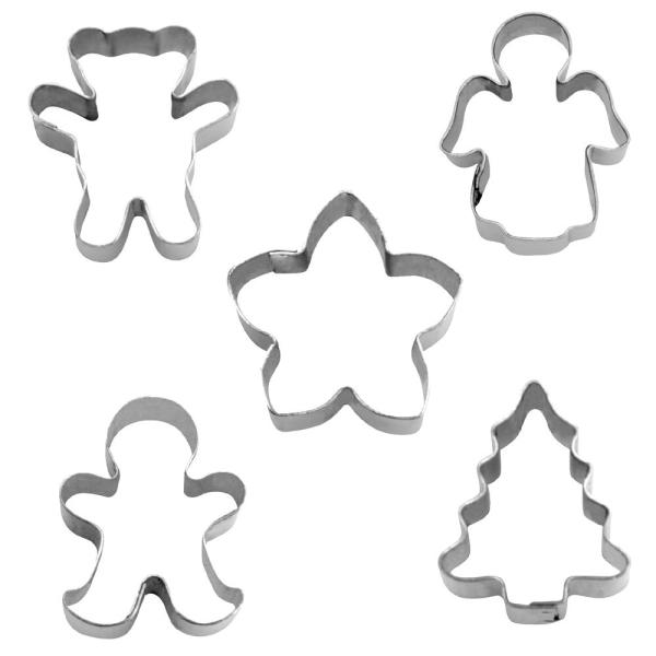 Städter Ausstecher Weihnachten Mini 1,5cm Set - 5-teilig